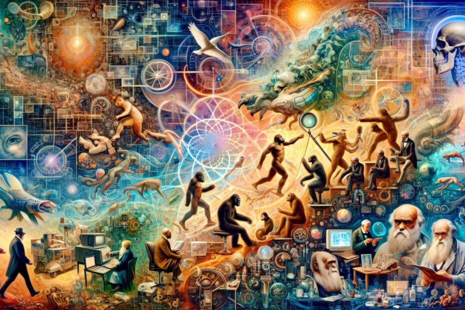 L’HISTOIRE de l’ÉVOLUTION : De Darwin à Nos Jours 🌎