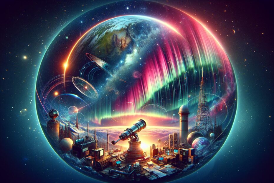 IMPACT DE LA MÉTÉOROLOGIE SPATIALE SUR L’ASTRONOMIE 🌠
