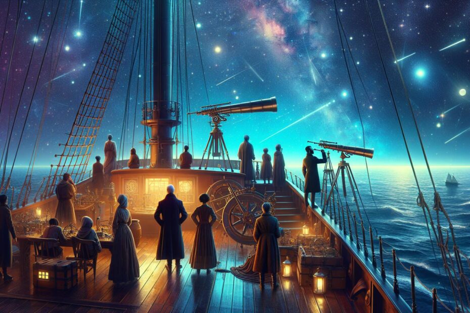 NAVIGUER GRÂCE AUX ÉTOILES : L’ASTRONOMIE DES NAVIRES 🚢✨
