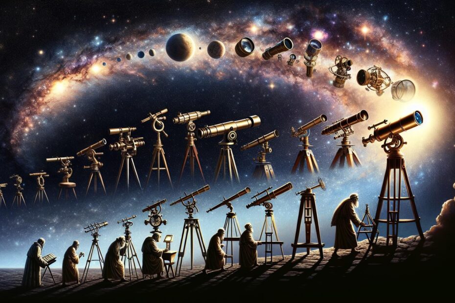L’ÉVOLUTION des Télescopes : Voyage à Travers l’Histoire des Étoiles 🌠