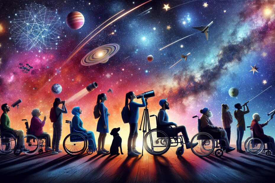 ASTRONOMIE ACCESSIBLE : Étoiles et Handicaps, Un Voyage Unifié 🌌