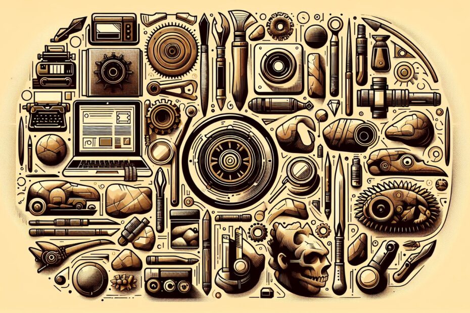DÉCOUVREZ l’Histoire Captivante des Outils Préhistoriques ! 🛠️✨