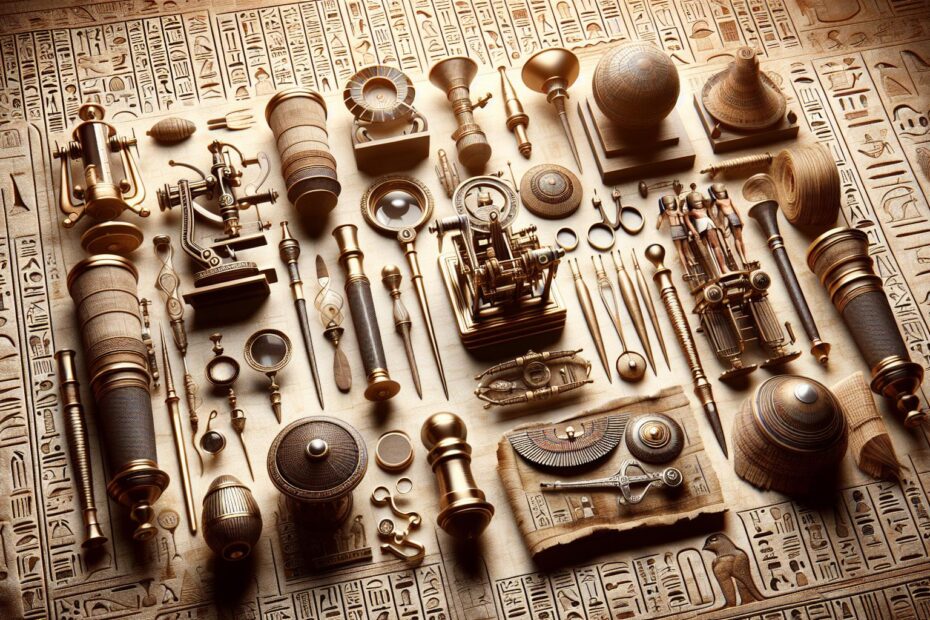 DÉCOUVREZ l’Histoire Étonnante des Instruments SCIENTIFIQUES Égyptiens 🏺🔬