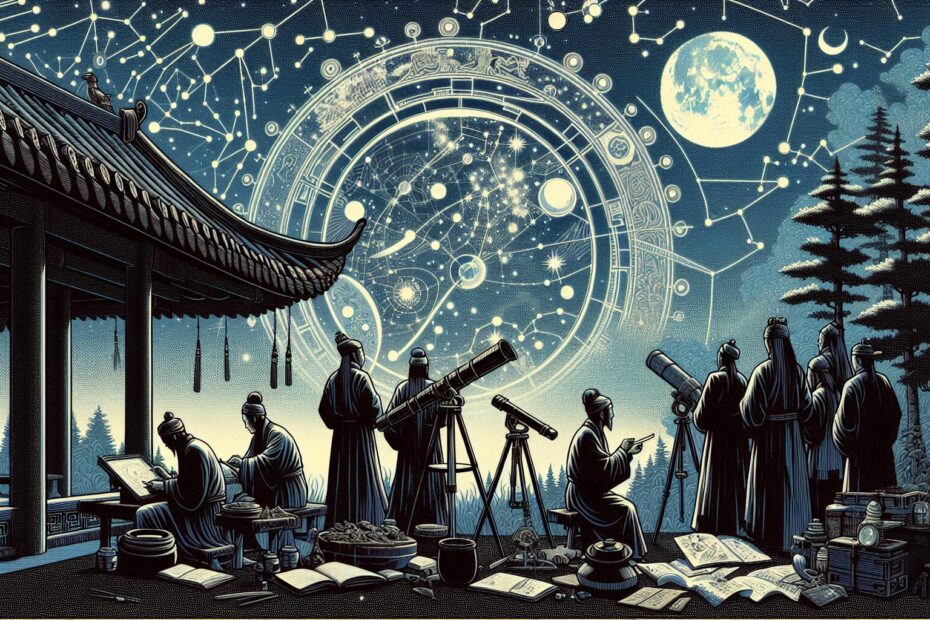 TECHNIQUES D’OBSERVATION des astronomes CHINOIS 🌌 : Les secrets du ciel ancien