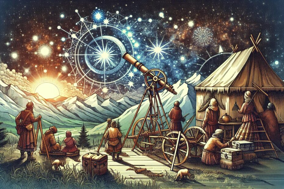 ASTRONOMIE des Anciens Tziganes : Mythes et Étoiles Éblouissantes 🌌