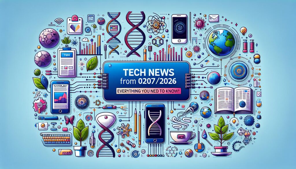 NOUVEAUTÉS TECH du 07/02/2026 🚀 – Tout ce qu&rsquo;il faut savoir !