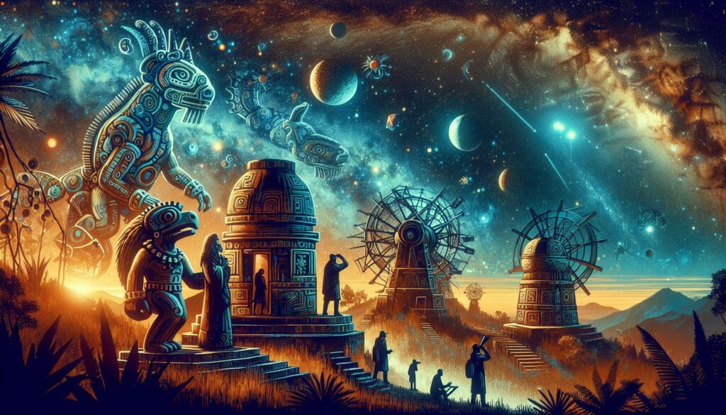 ASTRONOMIE AZTÈQUE : MYTHES ET ÉTOILES ⭐✨