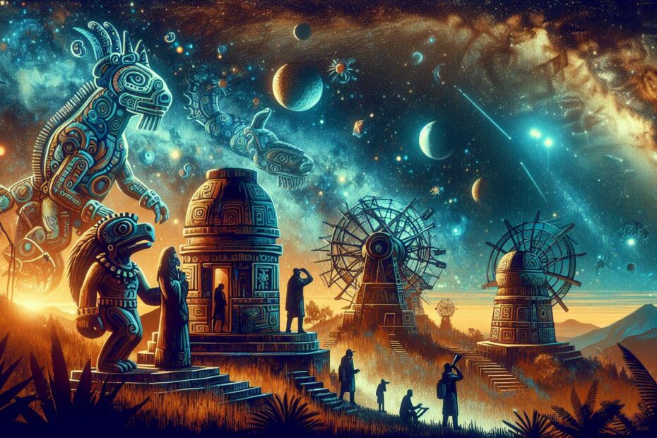 ASTRONOMIE AZTÈQUE : MYTHES ET ÉTOILES ⭐✨