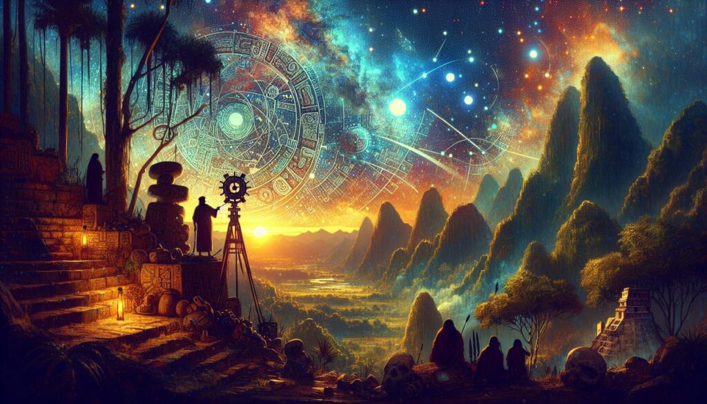 DÉCOUVREZ les TECHNIQUES D&rsquo;OBSERVATION CÉLESTE des ANCIENS MAYAS 🌌