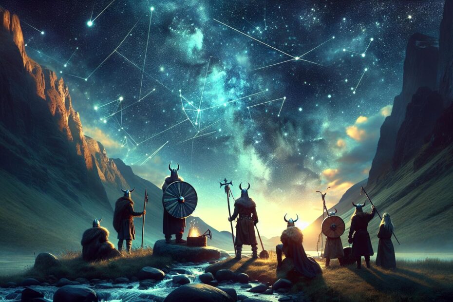 VIKINGS et Astronomie : Mythes des Étoiles Nordiques 🌌